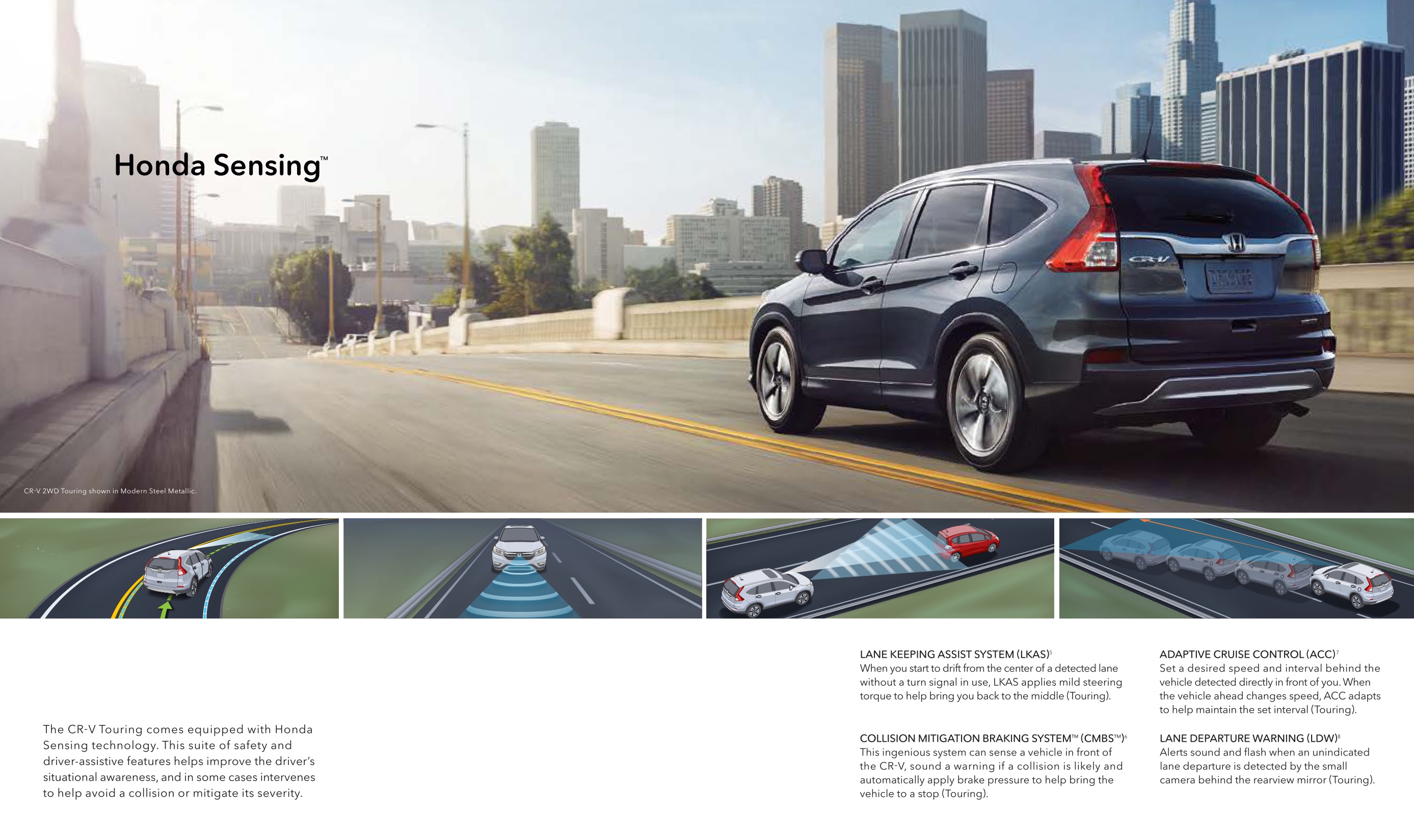 2016 Honda CR-V Brochure Page 4